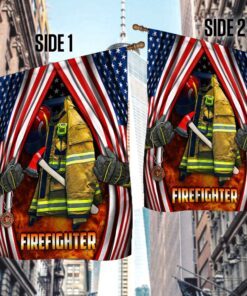 firefighter uniform american flag mlh2138f 1090
