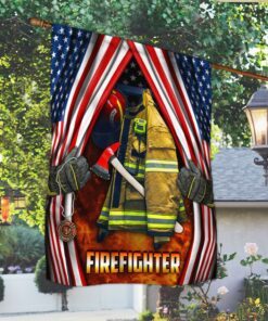 Firefighter Uniform American Flag MLH2138F
