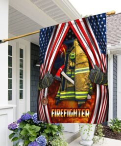 firefighter uniform american flag mlh2138f 5425