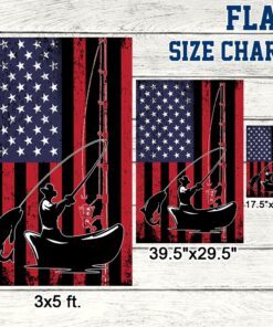 fisherman fishing american flag tqn1377f 1114