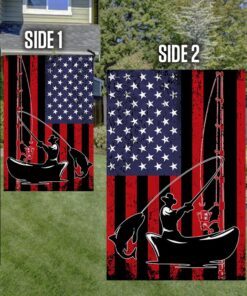 fisherman fishing american flag tqn1377f 2750