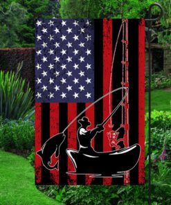 fisherman fishing american flag tqn1377f 5942