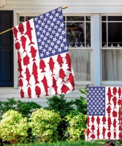 fishing fish july 4th patriotic american flag mln1300f 3826