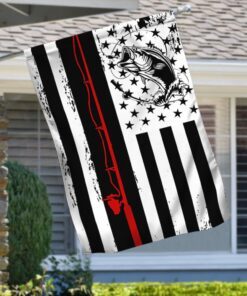 fishing flag fishing american flag trv1885f 6273