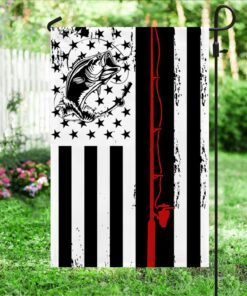 fishing flag fishing american flag trv1885f 8732