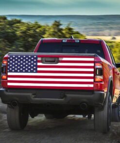 flag of united states american us truck tailgate decal sticker wrap trl783td 2041