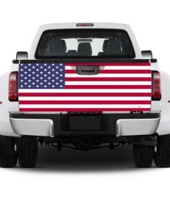 flag of united states american us truck tailgate decal sticker wrap trl783td 4373
