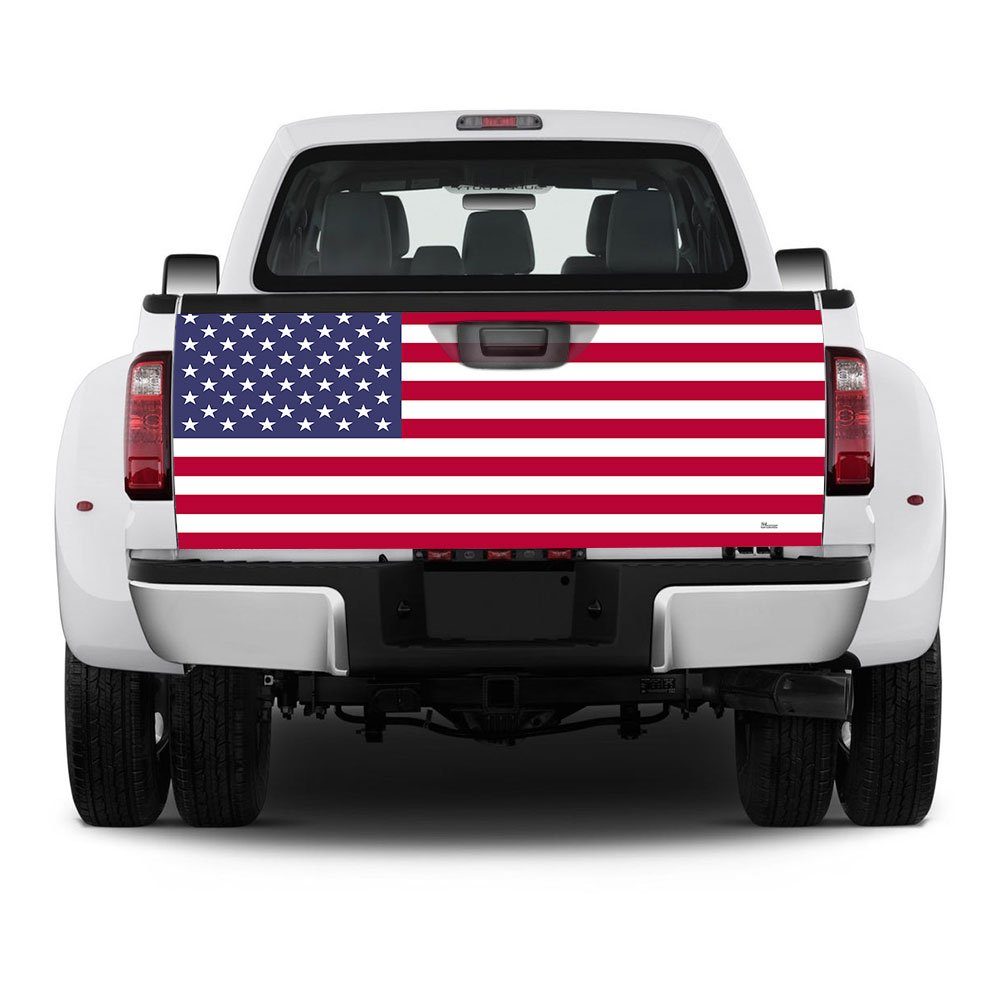 Flag of United States American US Truck Tailgate Decal Sticker Wrap TRL783TD - Image 5