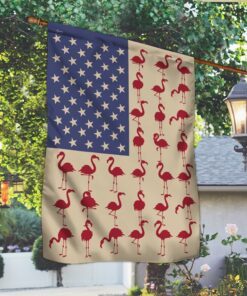 flamingo american flag trv1973f 1644