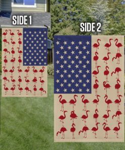 flamingo american flag trv1973f 3965