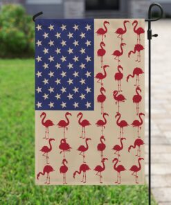 flamingo american flag trv1973f 5149