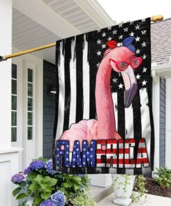 Flamingo Flag Flamerica American Flag QTR222F