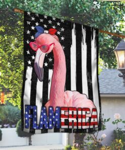 flamingo flag flamerica american flag qtr222f 7256
