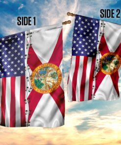 florida &amp american flag 2619