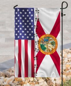 florida &amp american flag 5311