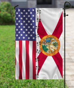 florida &amp american flag 5506