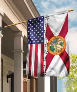 Florida & American Flag