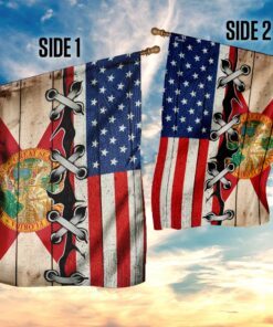 florida and american flag 2812