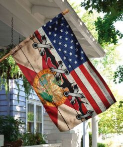 florida and american flag 4323