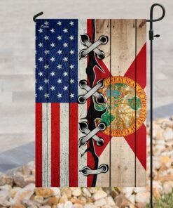 florida and american flag 6371