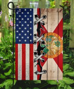 florida and american flag 7758