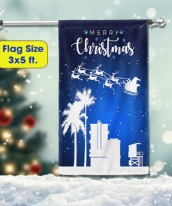 florida christmas miami flag ho ho ho lnt794f 8165