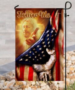 follow me christian american flag 2558
