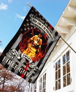 forever the title firefighter flag 3558