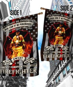 forever the title firefighter flag 8802