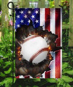 fourth of july baseball flag 5800