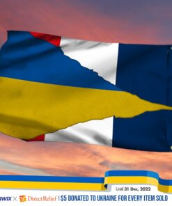 france and ukraine grommet flag stand with ukraine bnt519gfv5 5730
