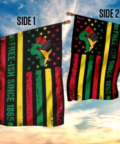 free ish since 1865 flag 2374