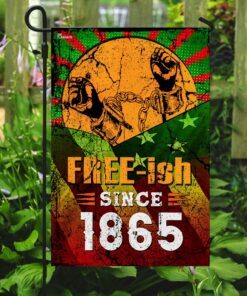 free ish since 1865 juneteenth flag 4293