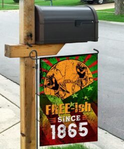 free ish since 1865 juneteenth flag 5977