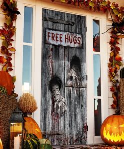 free hugs halloween door cover haunted house bnn506d 3962