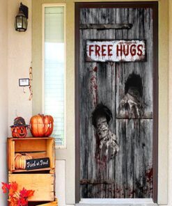 free hugs halloween door cover haunted house bnn506d 4797