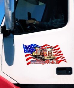 Freedom Convoy 2022, Truckers For Freedom American Canadian Truck Vehicle Wrap THH3750VW