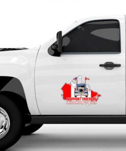 freedom convoy 2022, we the fringe truck wrap, i stand with truckers 2022 vehicle wrap dhp3293vw 6236