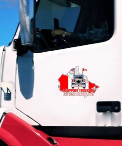 Freedom Convoy 2022, We The Fringe Truck Wrap,  I Stand with Truckers 2022 Vehicle Wrap DHP3293VW