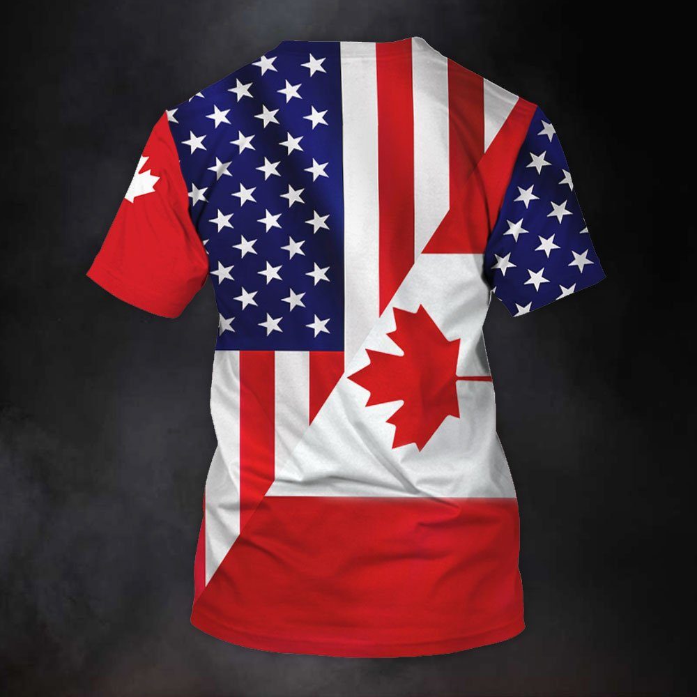 Freedom Convoy 2022 3D T-shirt, Truckers For Freedom, Canadian Truckers, Mandate Freedom QNN703TS - Image 3