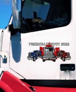 Freedom Convoy 2022 Canadian Trucker Truck Wrap BNT495VW