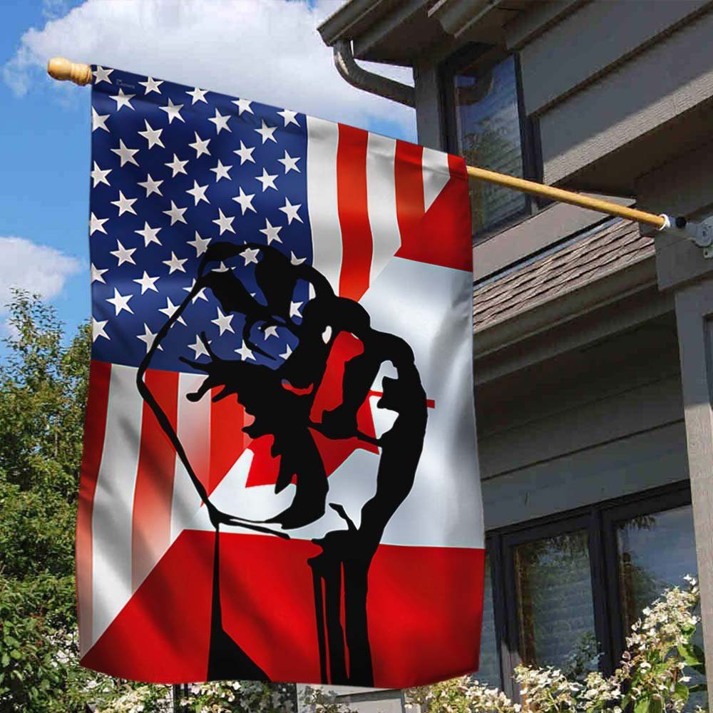 Freedom Convoy 2022 Flag, Support The Truckers, Mandate Freedom Flag, Canadian & American Flag, I Support Freedom Convoy DBD3266F - Image 2