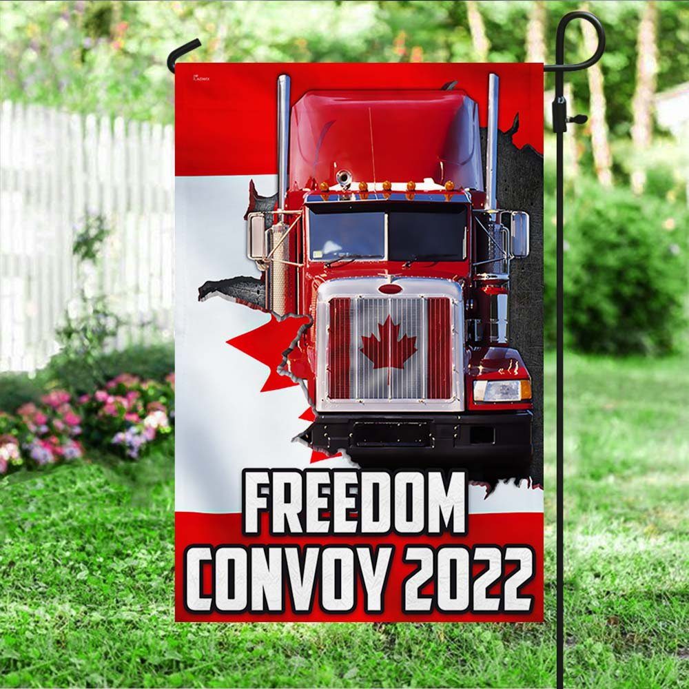 Freedom Convoy 2022 Flag, Support The Truckers, Mandate Freedom Flag, I Support Freedom Convoy DBD3292F - Image 4