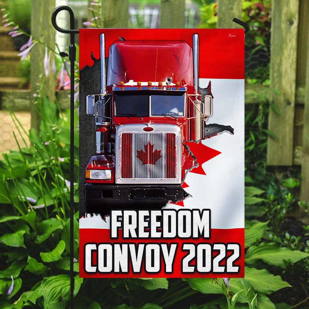 Freedom Convoy 2022 Flag, Support The Truckers, Mandate Freedom Flag, I Support Freedom Convoy DBD3292F - Image 5