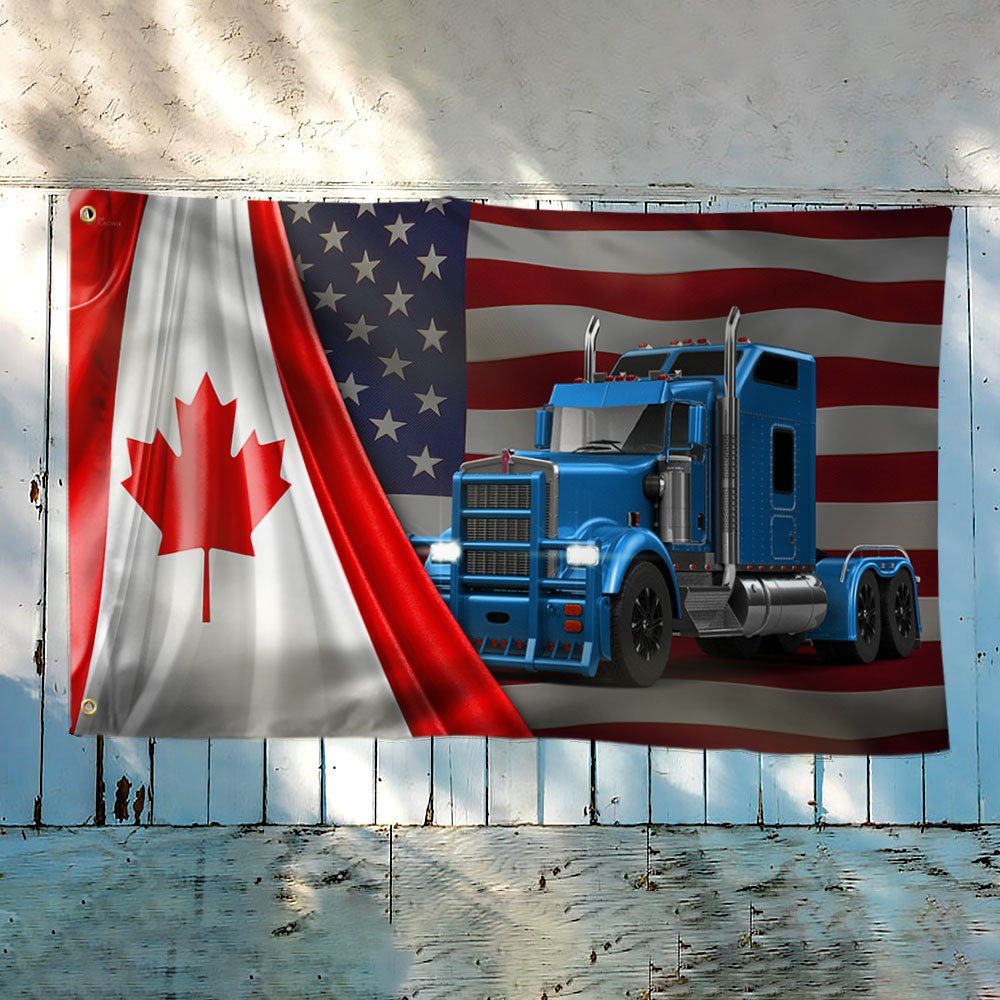 Freedom Convoy 2022 Grommet Flag, Truckers For Freedom, Canadian Trucker, Mandate Freedom, Support Trucker Canada USA QNH03GF - Image 4