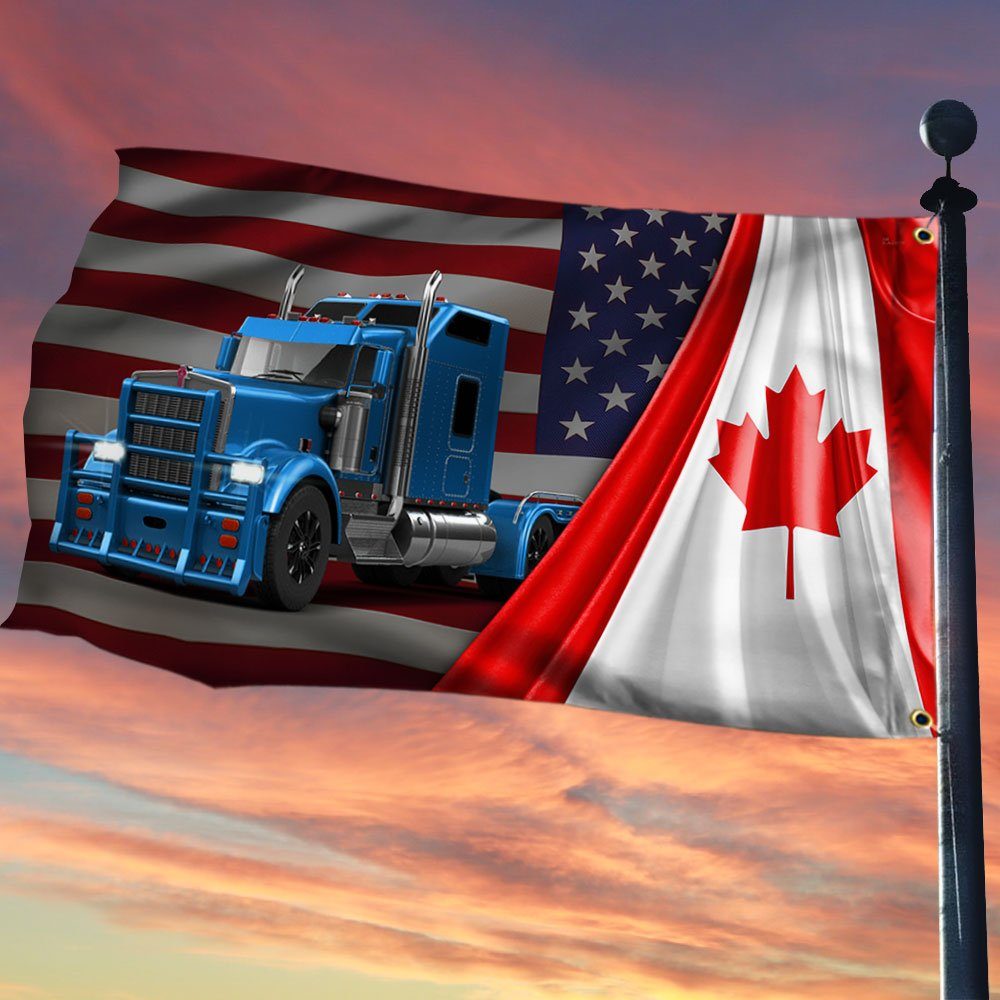 Freedom Convoy 2022 Grommet Flag, Truckers For Freedom, Canadian Trucker, Mandate Freedom, Support Trucker Canada USA QNH03GF - Image 3