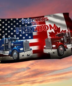 Freedom Convoy 2022 Grommet Flag Truckers For Freedom BNT497GF