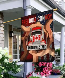 Freedom Convoy Flag United We Stand LHA2088F