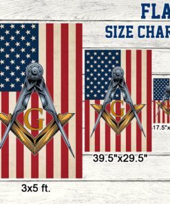 freemason american flag bnn392f 3760
