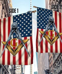 freemason american flag bnn392f 4874